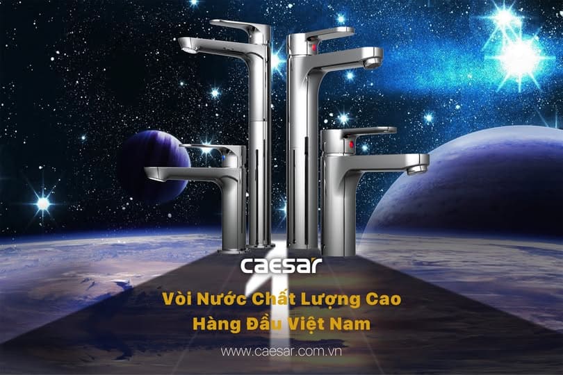 Caesar - Thương hiệu thiết bị vệ sinh được lựa chọn nhiều