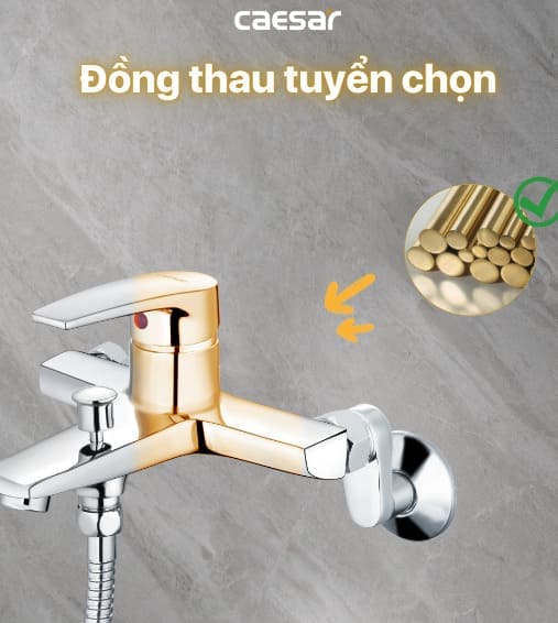 Caesar - Thiết bị vệ sinh thương hiệu được ưa chuộng tại Đông Anh 