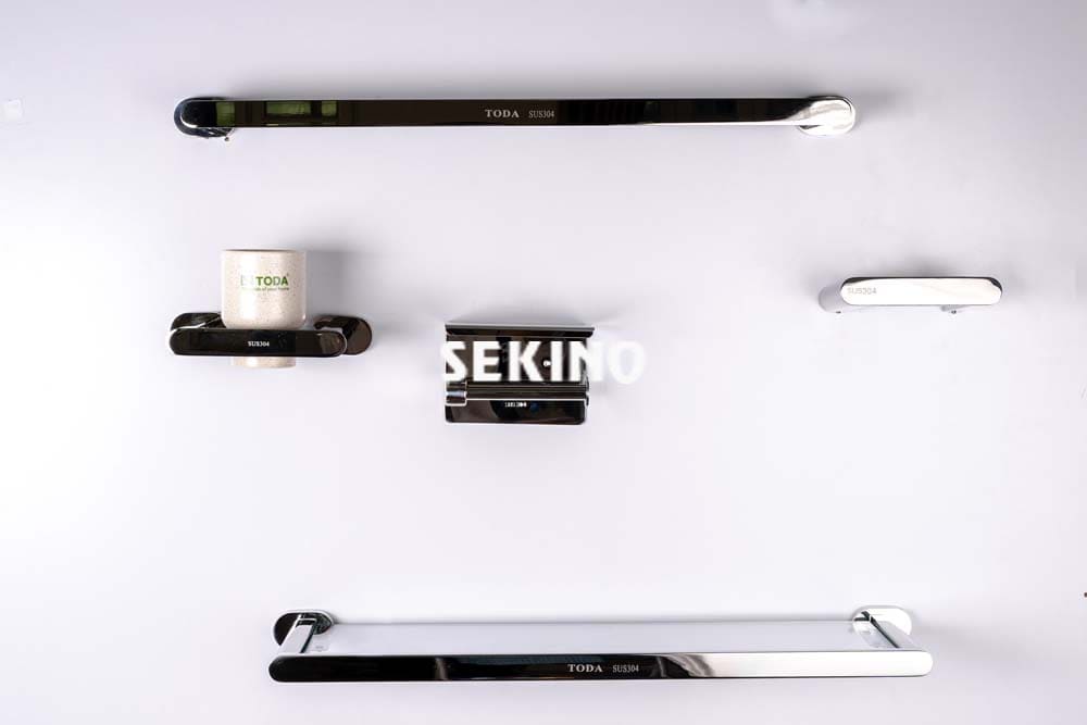 Bộ phụ kiện phòng tắm inox 5 món Sekino 304TD2500