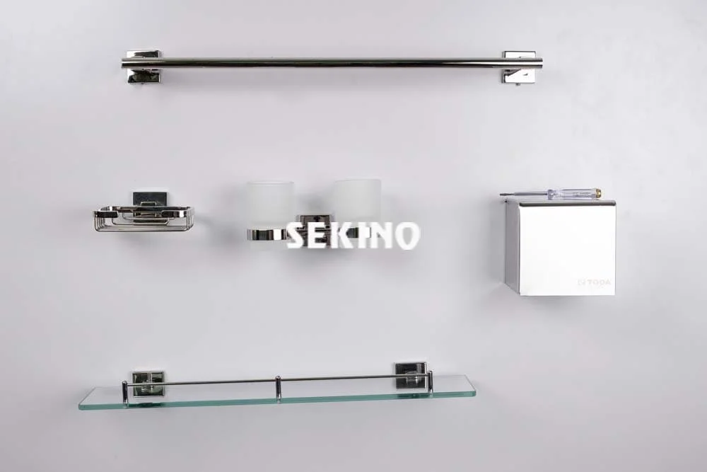 Bộ phụ kiện phòng tắm inox 5 món Sekino 304TD8600