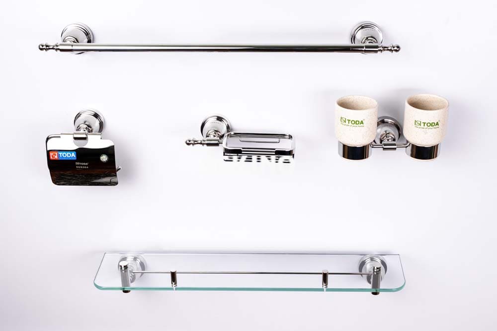 Bộ phụ kiện phòng tắm inox 5 món Sekino TD9600