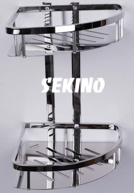 Kệ góc để đồ 2 tầng Sekino 304KG28