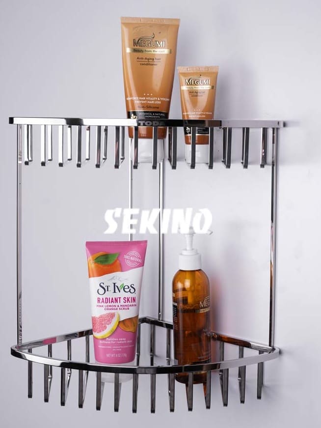 Kệ góc để đồ 2 tầng Sekino 304KL26