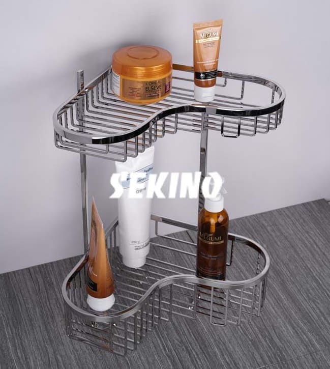 Kệ góc để đồ 2 tầng Sekino 304KL32