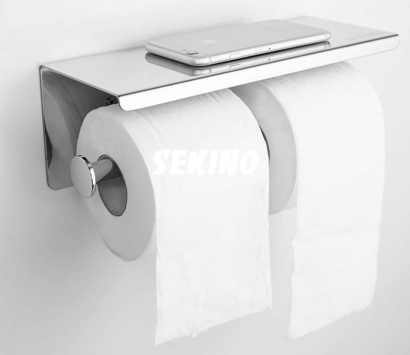 Móc giấy đôi inox304 Sekino 304LG22