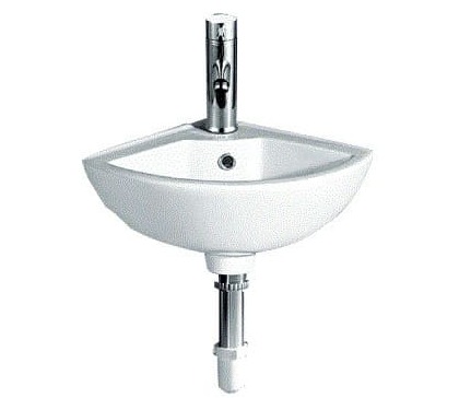 Chậu lavabo treo tường không chân ATMOR AT01 