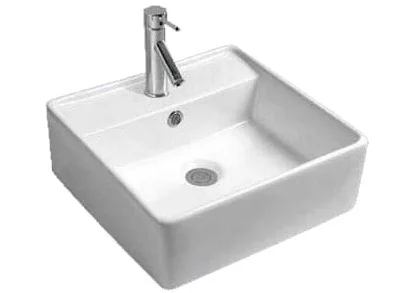Chậu lavabo treo tường không chân ATMOR AT1001