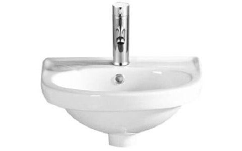 Chậu lavabo treo tường không chân ATMOR AT2829
