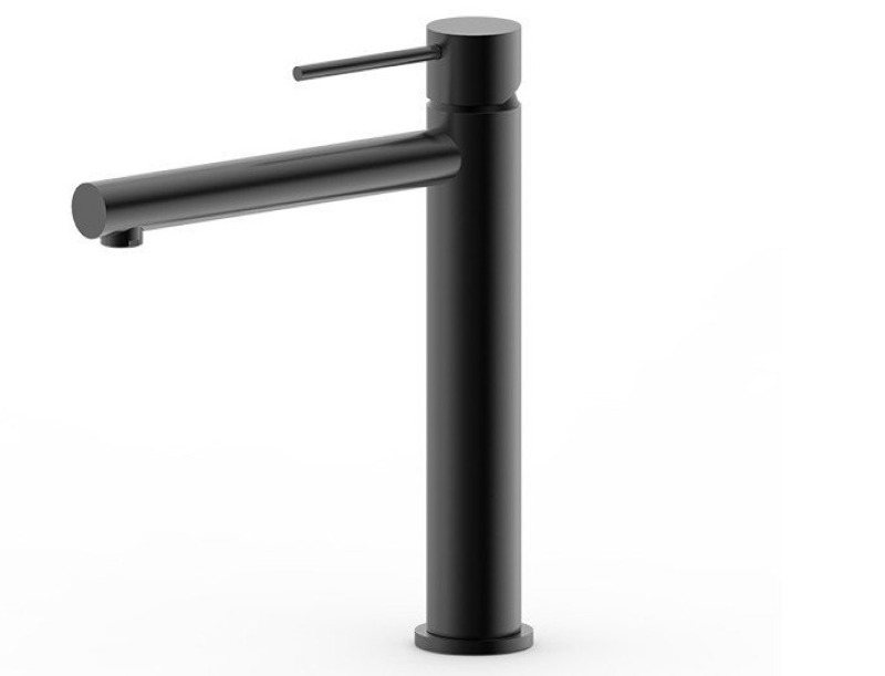 Vòi lavabo lạnh màu đen thân cao ATMOR AT110099SH