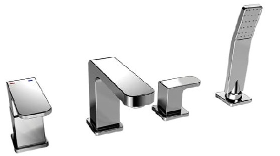 Bộ vòi bồn tắm gắn thành bồn ATMOR AT-90441F