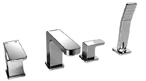 Bộ vòi bồn tắm gắn thành bồn ATMOR AT-90441F