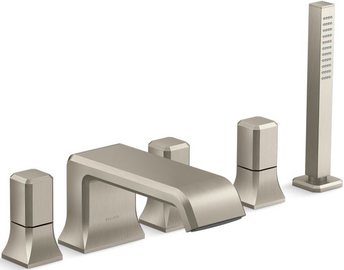 Vòi bồn tắm nóng lạnh Kallista P32712-00-BN