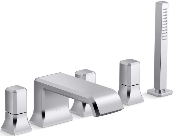 Vòi bồn tắm nóng lạnh Kallista P32712-00-CP