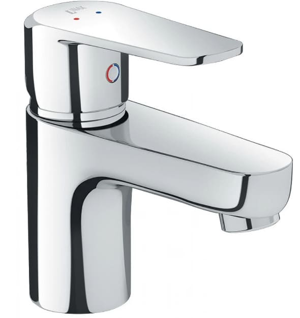 Vòi chậu rửa mặt 1 lỗ thấp nóng lạnh Inax LFV-2012S-R