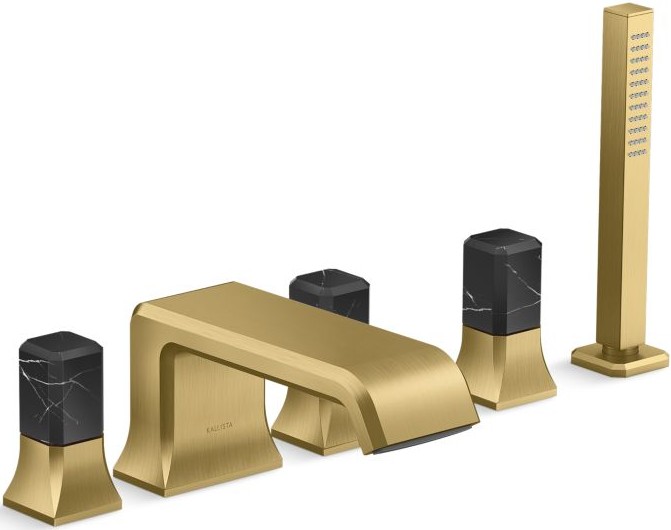 Vòi bồn tắm nóng lạnh Kallista P32712-NM-2MB