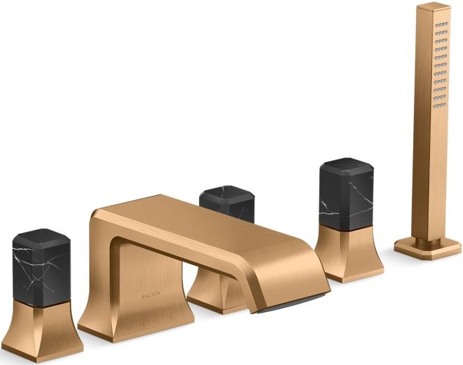 Vòi bồn tắm nóng lạnh Kallista P32712-NM-BLH