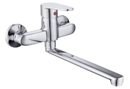 Vòi rửa chén nóng lạnh gắn tường ATMOR AT20176