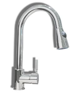 Vòi rửa chén nóng lạnh dây rút ATMOR AT61235