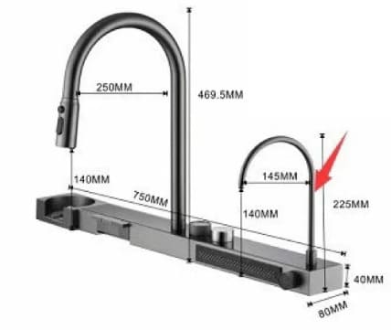 Chậu rửa chén kết hợp vòi Atmor AT8046