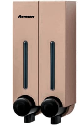Hộp nhấn xà phòng vàng đồng ATMOR HP-725-2MT