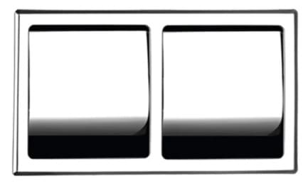 Móc treo giấy vệ sinh đôi âm tường ATMOR 8088