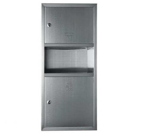 Hộp giấy vệ sinh âm tường inox 304 ATMOR TD-8332S (TD8332S)
