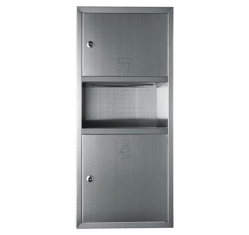 Hộp giấy vệ sinh treo tường inox 304 ATMOR TD-8333S (TD8333S)