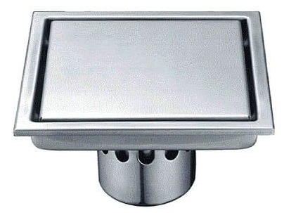 Phễu thoát sàn 15x15cm Ø90 ATMOR AH087