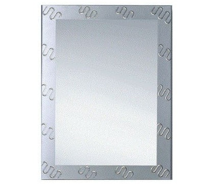 Gương soi phòng tắm hoa văn 60x80cm ATMOR A176