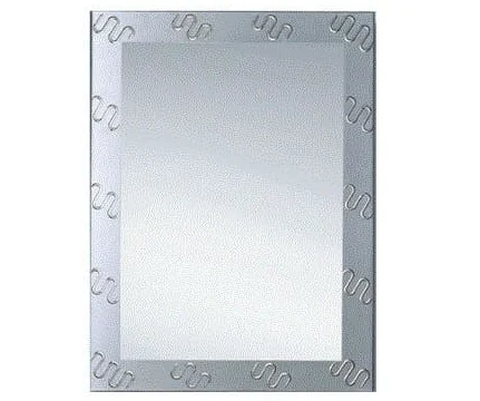 Gương soi phòng tắm hoa văn 60x80cm ATMOR A176