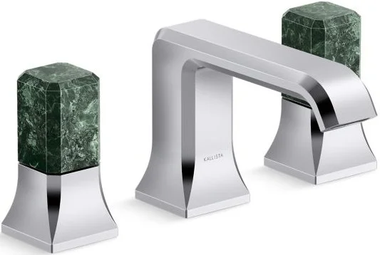 Vòi chậu rửa mặt nóng lạnh Kallista P33163-GTM-CP
