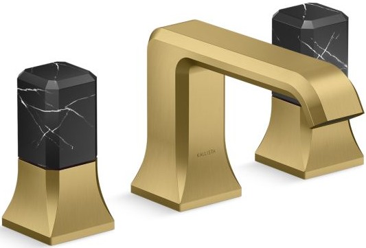 Vòi chậu rửa mặt nóng lạnh Kallista P33163-NM-2MB