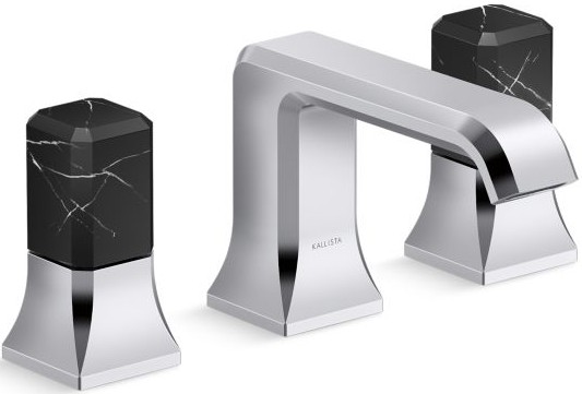 Vòi chậu rửa mặt nóng lạnh Kallista P33163-NM-CP