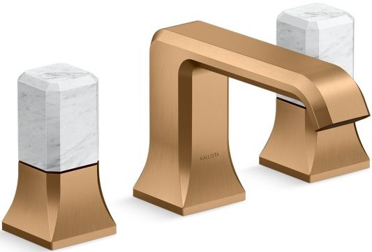 Vòi chậu rửa mặt nóng lạnh Kallista P33163-WC-BLH