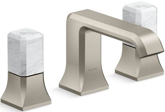 Vòi chậu rửa mặt nóng lạnh Kallista P33163-WC-BN