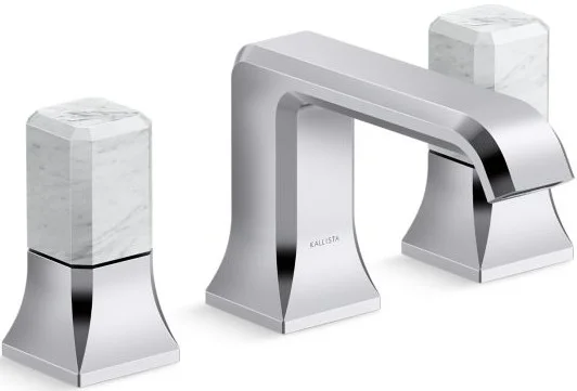 Vòi chậu rửa mặt nóng lạnh Kallista P33163-WC-CP