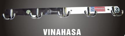 Móc treo khăn 5 vấu đôi inox304 Vinahasa MH135