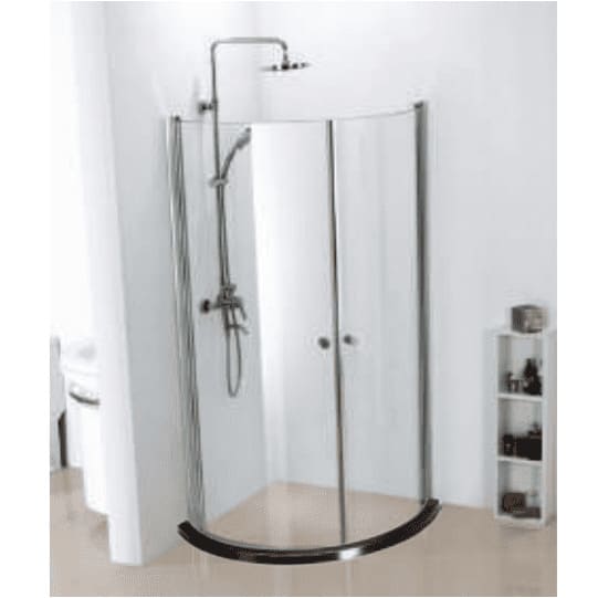 Đế phòng tắm đá marble 900x900mm MANHATTAN Curved Marble