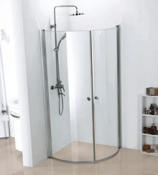 Cabin tắm đứng kính cửa mở 900x900 Manhattan MK4222