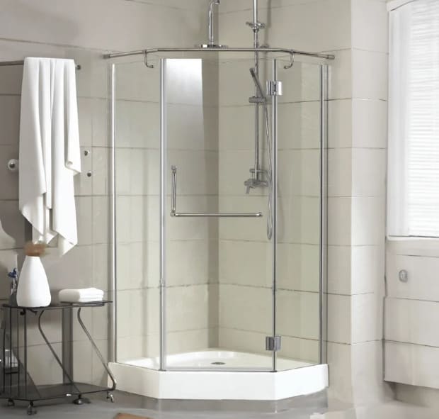 Cabin tắm đứng kính kèm đế Manhattan MW3231+P310