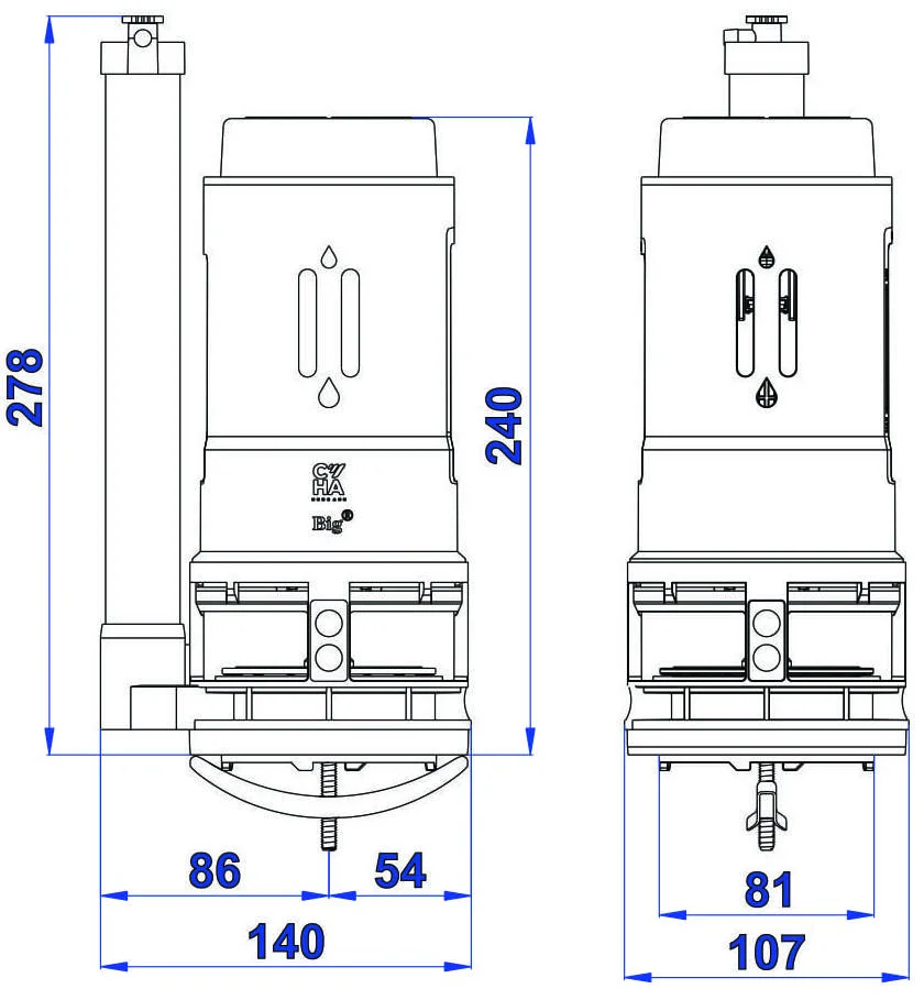 Bản vẽ kỹ thuật cụm cấp big liền khối Hùng Anh FV23