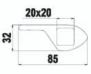Bản vẽ kỹ thuật cụm gạt trước Hùng Anh LB02