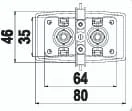 Bản vẽ kỹ thuật cụm 2 nhấn vuông Hùng Anh LB12