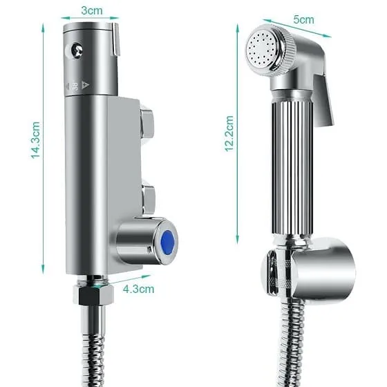 Vòi xịt vệ sinh nóng lạnh nhiệt độ Miken F-7506W