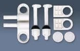 Chân ốc nhựa dùng cho nắp bồn cầu Hùng Anh SP04-VL2