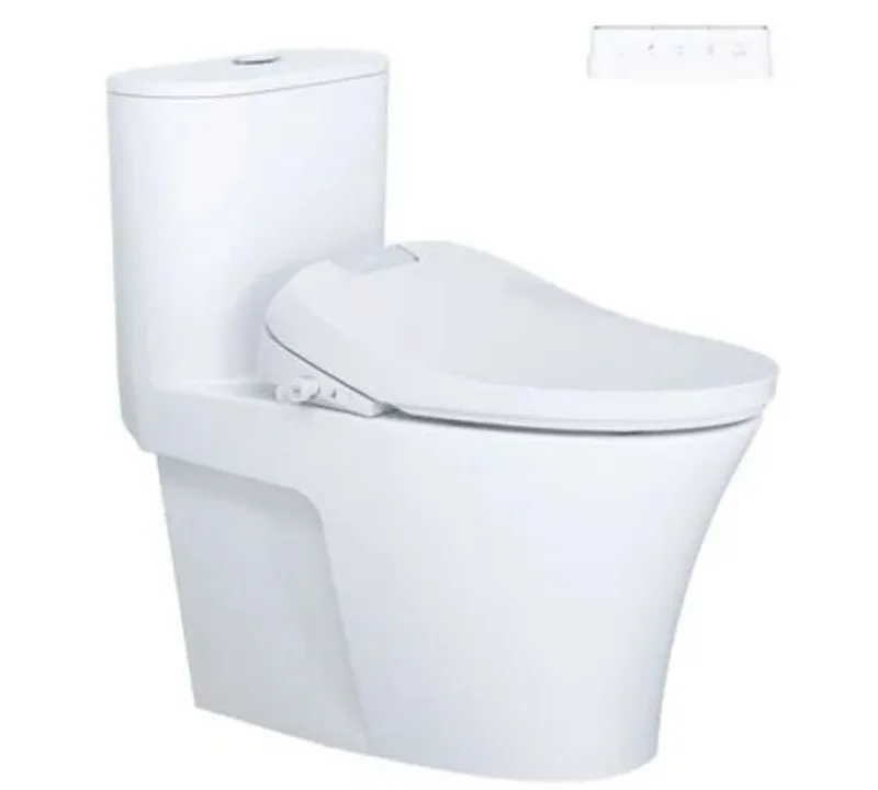 Bồn cầu 1 khối nắp điện tử Caesar C1395F+TAF610H 