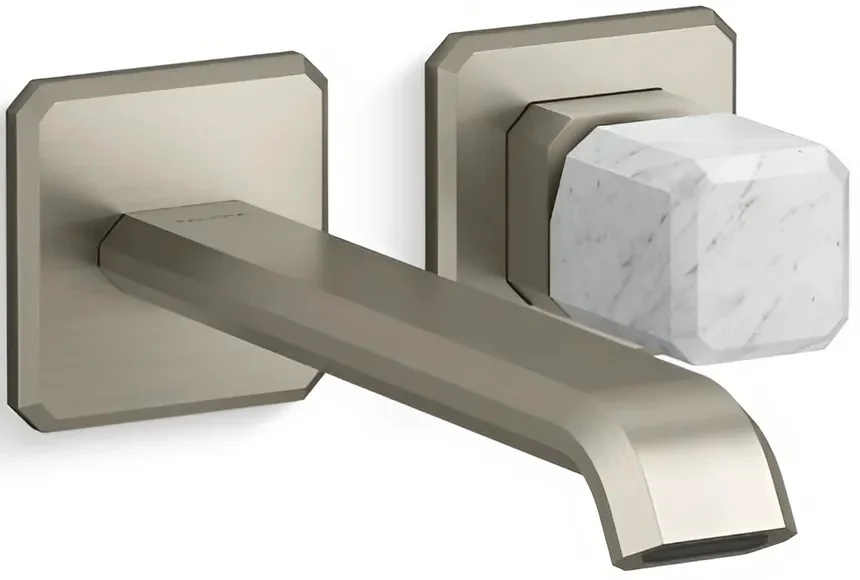 Vòi chậu rửa mặt nóng lạnh Kallista P33167-WC-BN