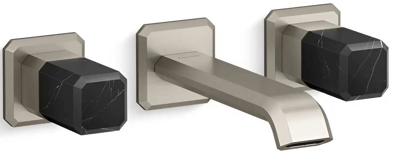 Vòi chậu rửa mặt nóng lạnh Kallista P33168-NM-BN