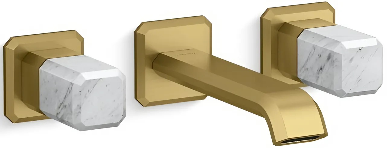 Vòi chậu rửa mặt nóng lạnh Kallista P33168-WC-2MB