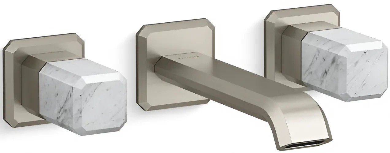 Vòi chậu rửa mặt nóng lạnh Kallista P33168-WC-BN